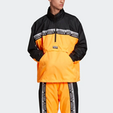 adidas originals MENS RYV Vocal Neon TT 1/4 Zip TRACKSUIT Black/Yellow