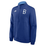 Sweatshirt Nike cooperstown mlb 1/2 zip fleece Bleu Nike