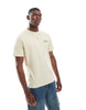 Threadbare cotton fruit back print graphic t-shirt in stone