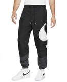 Nike Sportswear Swoosh Woven Lined Sweatpants 'Black White'