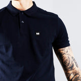Weekend Offender Colo Polo Shirt Navy/Silvertime