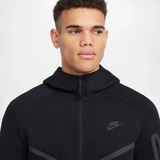 NIKE M NK TCH FLC FZ WR HOODIE Black