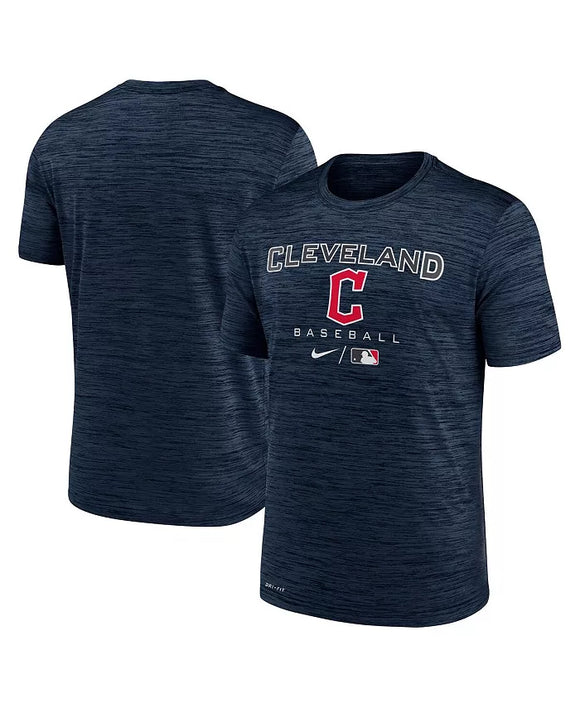 Men's Cleveland Guardians Nike Navy Authentic t-shirt