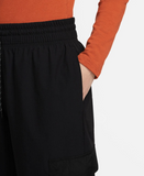 NIKE W NSW WVN CARGO PANT Black