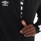 Umbro FW Zip Track Top Black/Brilliant White