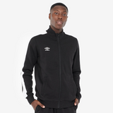 Umbro FW Zip Track Top Black/Brilliant White