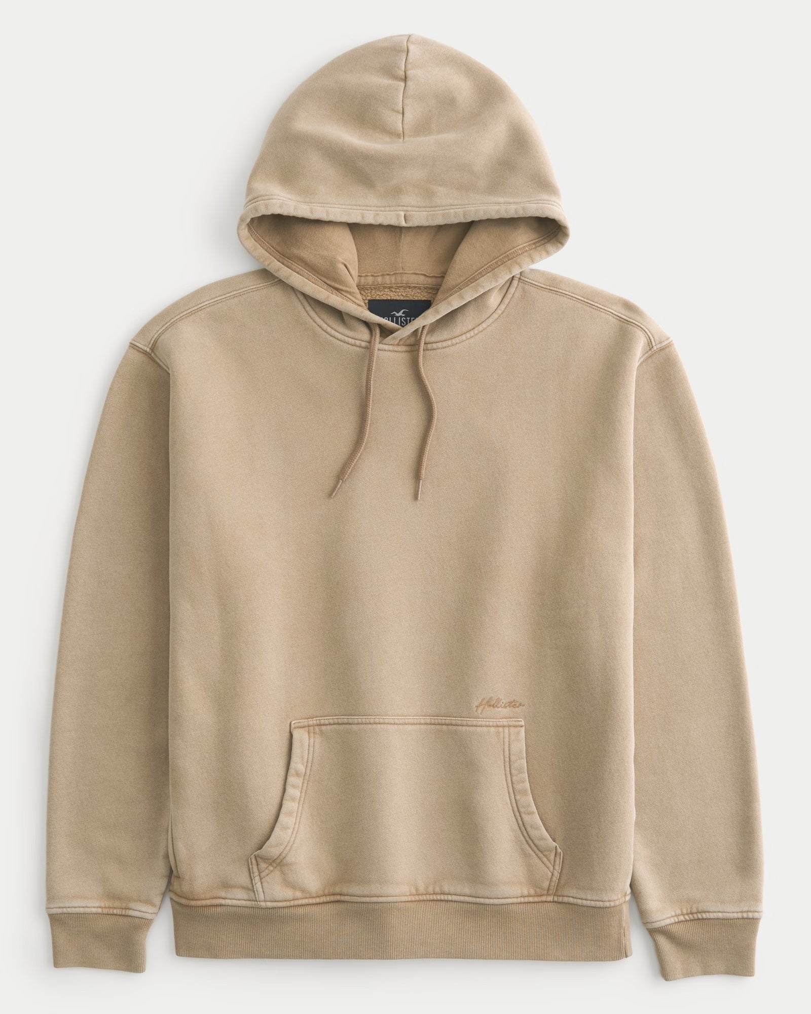 Hollister beige hoodie sale