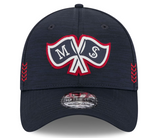 Men's Minnesota Twins New Era Navy  Clubhouse 39THIRTY Flex Hat