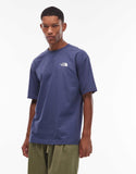 The North Face Expedition backprint oversized t-shirt in blue