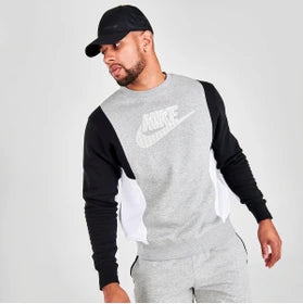 SWEATSHIRT NIKE NSW HYBRID FLC CREW BB