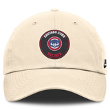 Men's Chicago Cubs Nike Natural Cooperstown Collection Club Adjustable Hat