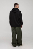 boohooMAN Black Oversized Evil Teddy Graphic Hoodie