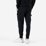 Air Fleece Cargo Trousers - Black.