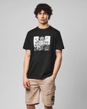 Weekend Offender Leo Gregory Mono Graphic T-Shirt Black