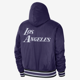 Los Angeles Lakers Courtside City Edition Men's Nike NBA Full-Snap Jacket