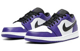 Jordan 1 Low Court Purple White