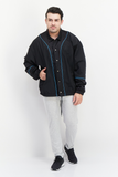 Adidas Men Sportswear Fit Long Sleeve Outdoor Jacket, Black