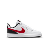 Nike(GS) Nike Court Borough Low 2 'Summit White University Red