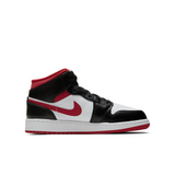 Jordan 1 Mid red/black/white