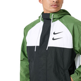 Nike Sportswear Swoosh Green Hooded Jacket