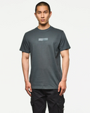 Weekend Offender Shider Grafik T-Shirt Cyclone Grey