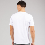 Ellesse Mens Squalius Retro Stripe T-Shirt White