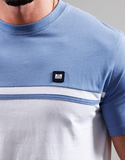 Weekend Offender Eschbach T-Shirt White/Cadet Blue