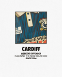 Weekend Offender City Series 8 Cardiff T-Shirt White/Blue