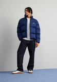 Nike Sportswear CLUB PUFFER - Winter jacket - midnight navy/white