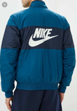 NIKE Sportswear Synthetic Fill Bomber Jacket Full Zip Fleece Winter Zip Pockets