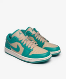 Women's Air Jordan 1 Low "Tropical Teal" - Green