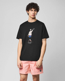Weekend Offender Hassen Graphic T-Shirt Black