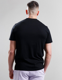 Weekend Offender Crossword T-Shirt Black/Foxglove/White