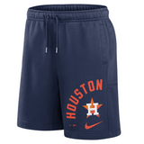 Houston Astros Nike Arched Kicker Fleece Short - Mens