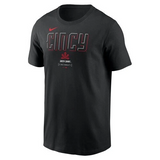 Cincinnati Reds Nike City Connect Large Logo Tee - Mens
