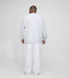 boohooMAN  Heavy Duty Varsity Oversized Sweatshirt