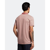 Lyle and Scott Golf Microstripe Polo Shirt