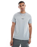 Nike Club Swoosh graphic t-shirt in light grey