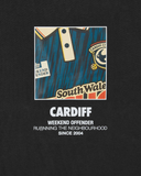 Weekend Offender City Series 8 Cardiff T-Shirt Black/Blue