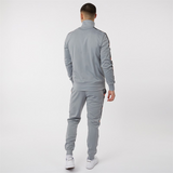 Ellesse Mens Giraldo Taped Poly Tracksuit Grey