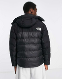 The North Face Himalayan insulated synthetic anorak jacket in black