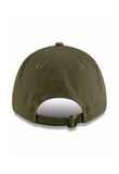 New Era 9forty metal badge logo cap in khaki