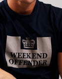 Weekend Offender Mcmoney T-Shirt Navy/Dark Stone