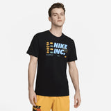 Nike Men's Dri-FIT Fitness T-Shirt - Black