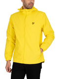 Lyle & Scott Zip Through Hooded Jacket - Buttercup Yellow