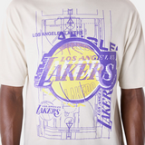 New Era Men's NBA Los Angeles Lakers Graphic T-Shirt