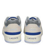Lacoste Men's White/Blue Lineshot Leather Trainers