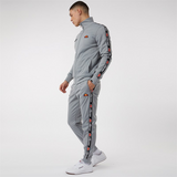 Ellesse Mens Giraldo Taped Poly Tracksuit Grey
