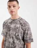Hollister heavyweight boxy t-shirt in camo print