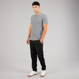 Ellesse Mens Dundalk Running Top Light Grey Marl